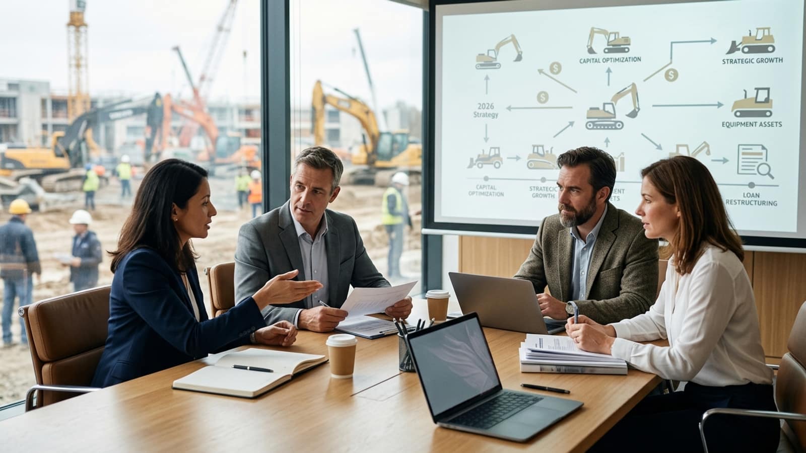 Illustration: Construction Equipment Refinancing 2026: A Strategic Guide for Growth