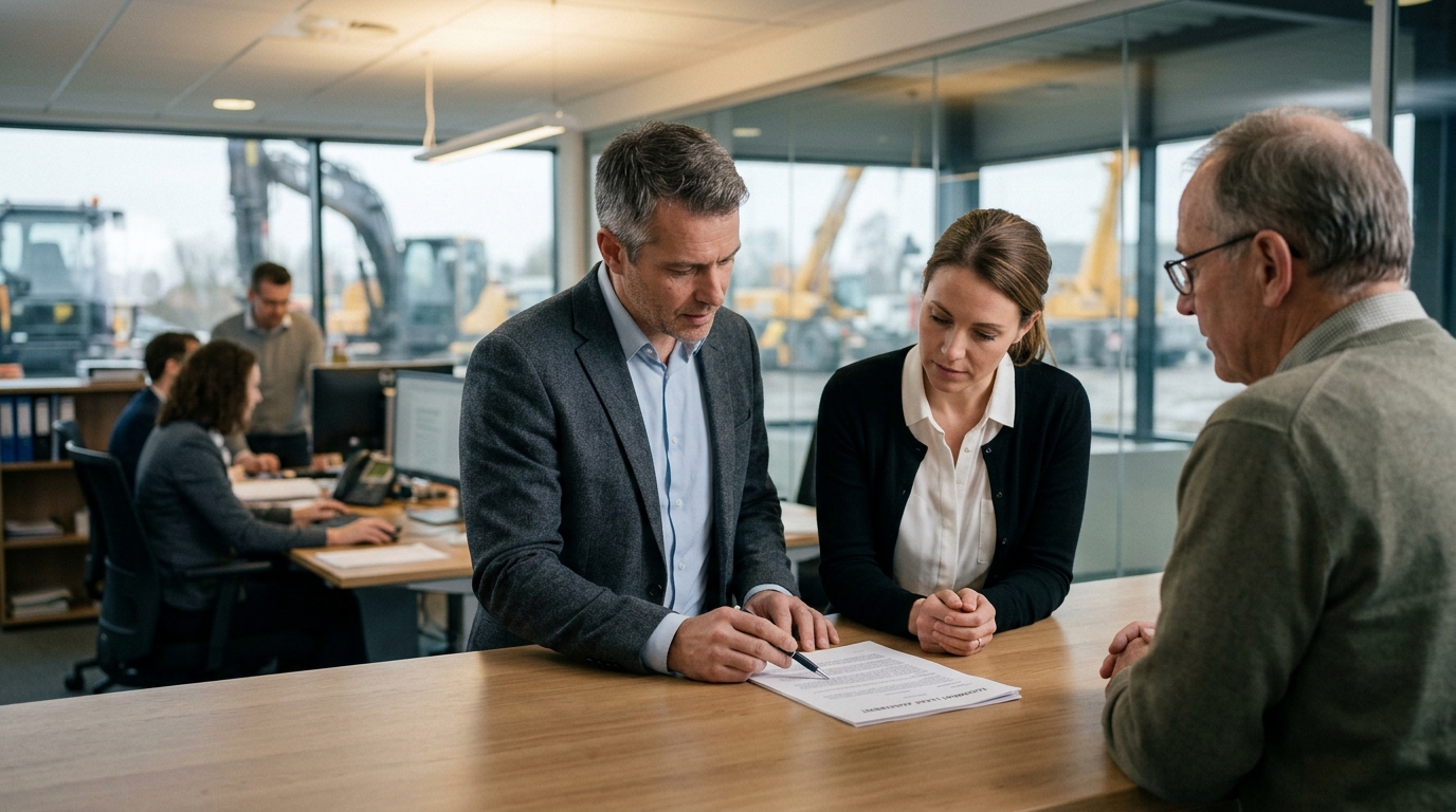 Illustration: Sale-Leaseback Agreements Explained: Unlock Cash from Your Heavy Equipment in 2026